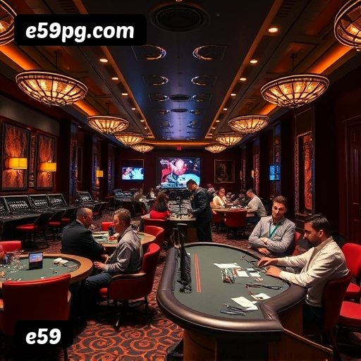 Jogos de Mesa Premium e59 - Blackjack, Roleta, Baccarat